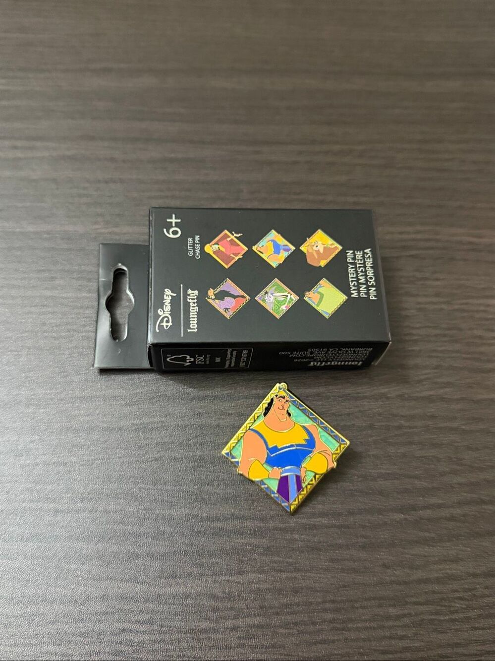 Loungefly Disney The Emperor's New Groove Portrait Enamel Pin - Kronk